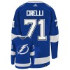 Tampa Bay Lightning Dresy Anthony Cirelli 71Authentic Adidas Stanley Cup 2022 Modrý - Pánské